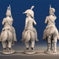Napoleonic Scottish Mounted Colonels and Officers - Mixed - Set 1