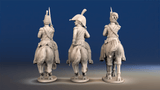 Napoleonic Scottish Mounted Colonels and Officers - Mixed - Set 1