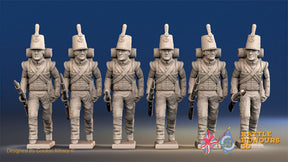 Scottish Highland 71st Light Infantry treble time alternate view