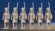 Scottish Highland march attack centre company kilt alternate view