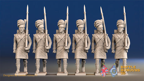 Scottish Highland march attack flank company kilts alternate view