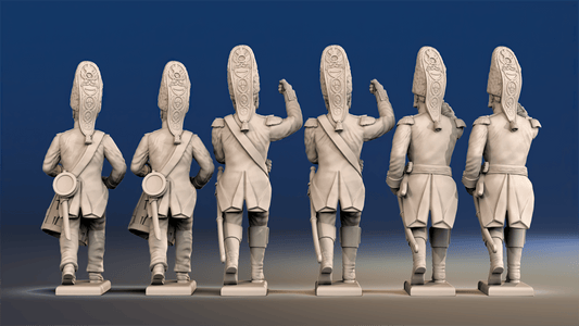 Napoleonic Spanish Grenadier Command - March Attack