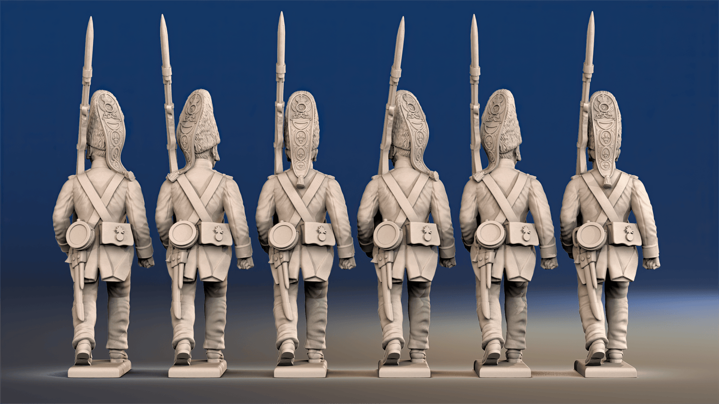 Napoleonic Spanish Grenadiers - March Attack