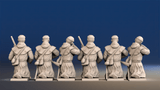 Peninsular War Spanish Guerrillas with Monk - Kneeling, Loading and Firing