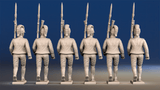 Napoleonic Spanish Cazadores Light Infantry - March Attack, Gaiters