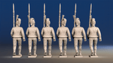 Napoleonic Spanish Cazadores Light Infantry - March Attack, Sandals