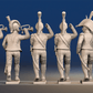 Napoleonic Spanish Cazadores Light Infantry Command - March Attack, Sandals