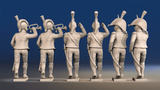 Napoleonic Spanish Cazadores Light Infantry Command - March Attack, Sandals
