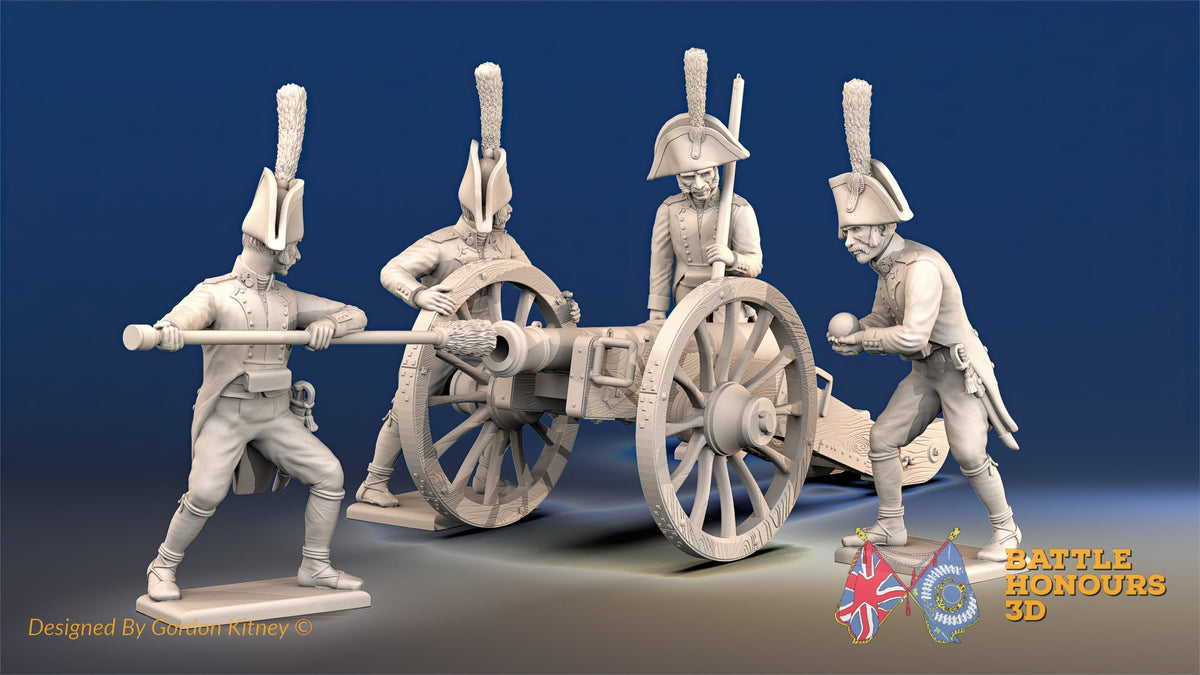 Spanish artillery bicorn loading alternate view