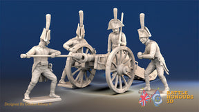 Spanish artillery bicorn loading alternate view