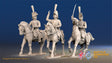 Spanish General and Colonels set 1 miniature figures