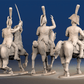 Napoleonic Spanish Generals and Colonels mounted command set 1 rear view