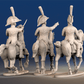 Napoleonic Spanish Generals and Colonels mounted command set 3 rear view