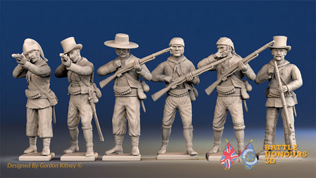 Spanish Guerrilla loading and firing alternate view