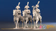 Spanish Heavy Dragoons command trotting alternate view