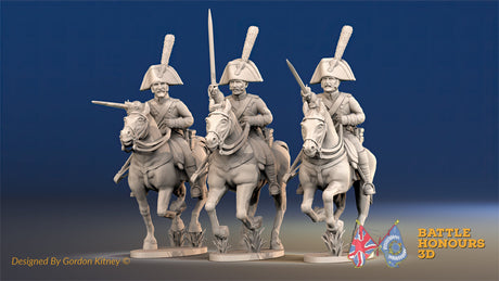 Spanish Heavy Dragoons galloping alternate view