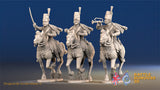 Spanish Hussar command galloping alternate view
