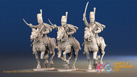 Spanish Hussar galloping alternate view