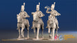 Spanish Hussars command trotting alternate view