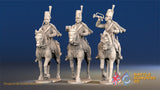 Spanish Hussars command trotting alternate view