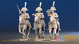 Spanish Light Dragoons command galloping alternate view