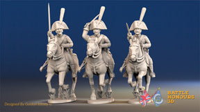Spanish Light Dragoons galloping alternate view