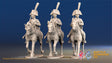 Spanish Light Dragoons trotting alternate view