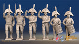 Spanish march attack command with backpack alternate view