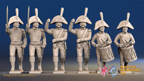 Spanish march attack command with backpack alternate view