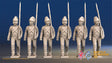 Spanish march attack forage with backpack alternate view
