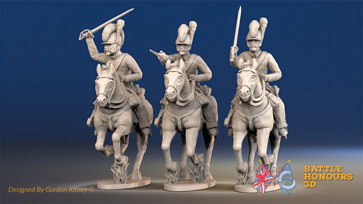 Spanish Tarleton galloping alternate view