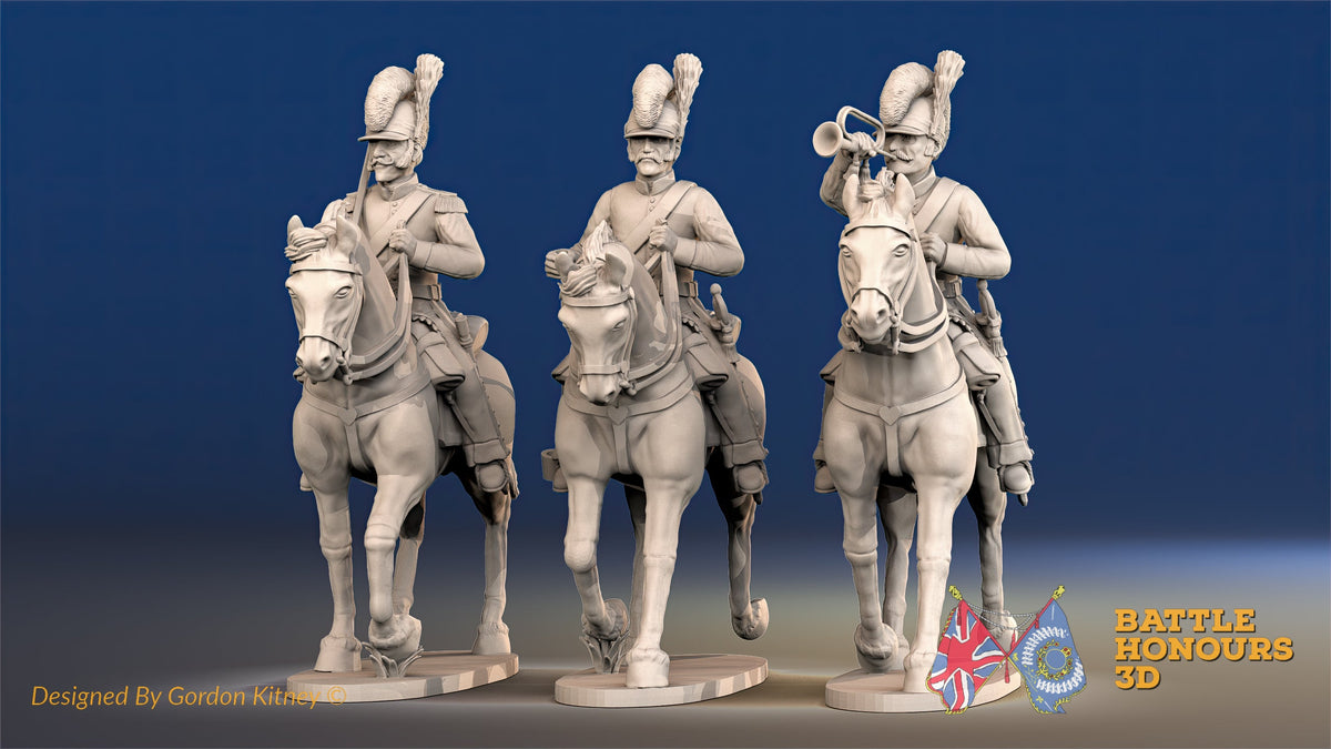 Spanish Tarleton trotting command alternate view