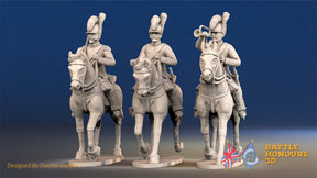 Spanish Tarleton trotting command alternate view
