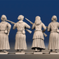 Peninsular War Spanish Guerrilla Women - Advancing
