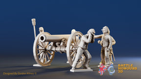 USA artillery firing forage alternate view