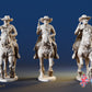 USA cavalry galloping sackcloth jacket with pistol