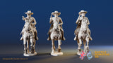 USA cavalry galloping sackcloth jacket with pistol