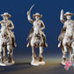 USA cavalry galloping sackcloth jacket with sword