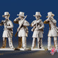USA firing line Iron Brigade Hardee hat miniature figures