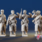USA Zouave firing line command miniature figures