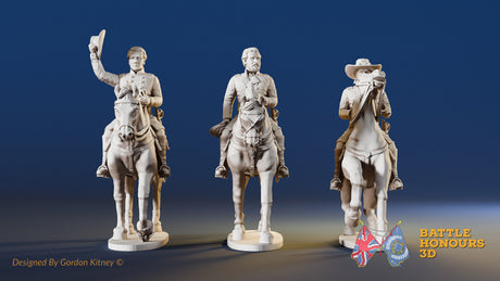 USA Hooker Grant Sherman miniature figures