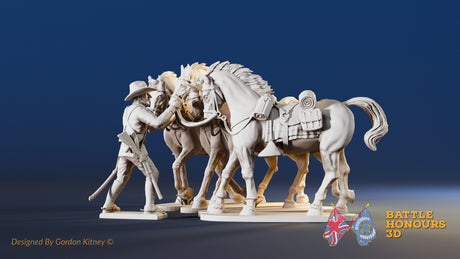 USA horse holder sackcloth and horses variant 1 view 3