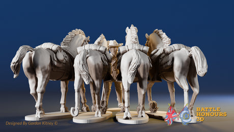 USA horse holder sackcloth and horses variant 2 view 2