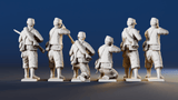 Union skirmishing Zouaves variant 2 rear view
