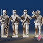 Union right shoulder shift marching infantry command figures