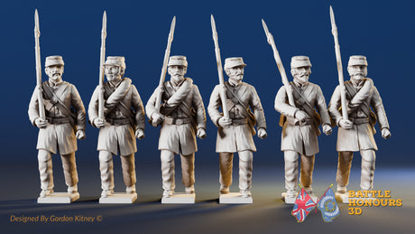 USA right shoulder shift frock kepi miniature figure variant 2