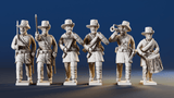 Union Iron Brigade right shoulder shift command rear view
