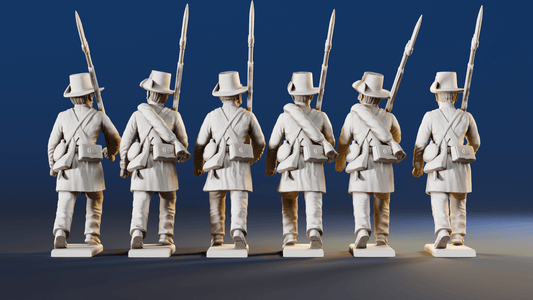 Union Iron Brigade right shoulder shift variant 1 rear view