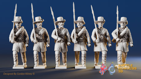 Union right shoulder shift marching infantry Iron Brigade, variant 2