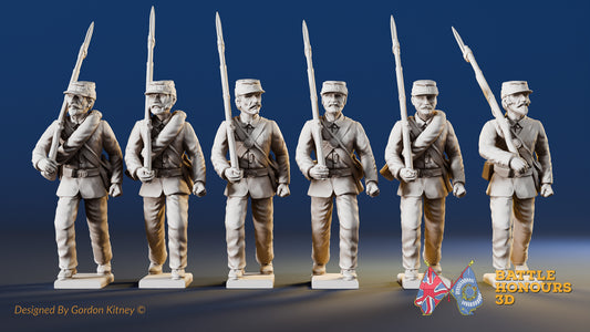 Union - Right Shoulder Shift March Infantry Sack Coat Kepi Variant 1